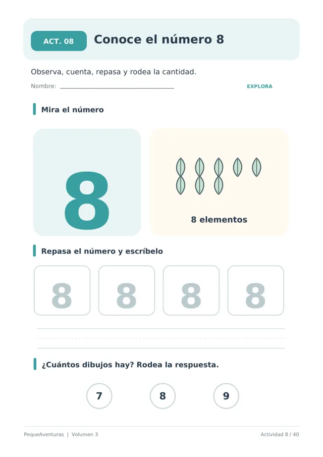 Ejercicio real de números